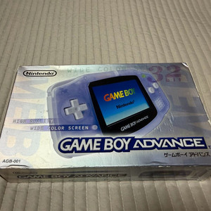 게임보이 어드밴스 GBA 밀키 블루 풀박스 이미지