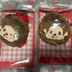 일괄,새상품) 몬치치 정품 얼굴 파우치 여아 남아 2개 세트