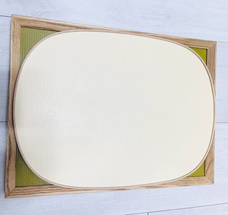 아카시아홈 오벌 우드트레이 쟁반 식판 트레이 국내제작 원목 나무쟁반 우드 이미지