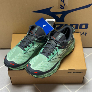 미즈노 웨이브 10 무진 270 트레킹화 새상품 이미지