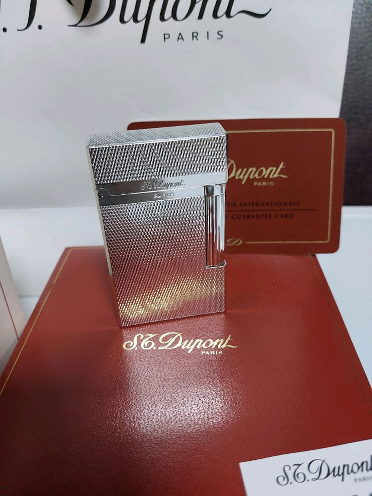 [새상품] 듀퐁라이터 라인2 ca16181 은장 듀퐁라이타--7