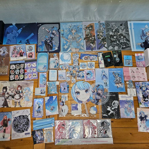 스텔라이브 아라하시타비 굿즈 일괄로 판매합니다