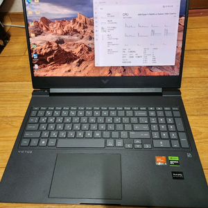 hp 빅터스 게이밍노트북 베어본이나부품용