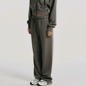 에이치덱스 우먼스 슬림 스트레이트 스웨트 팬츠 스모키브라운 (M)