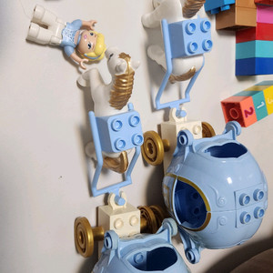 레고 듀플로 신데렐라 마차 두개