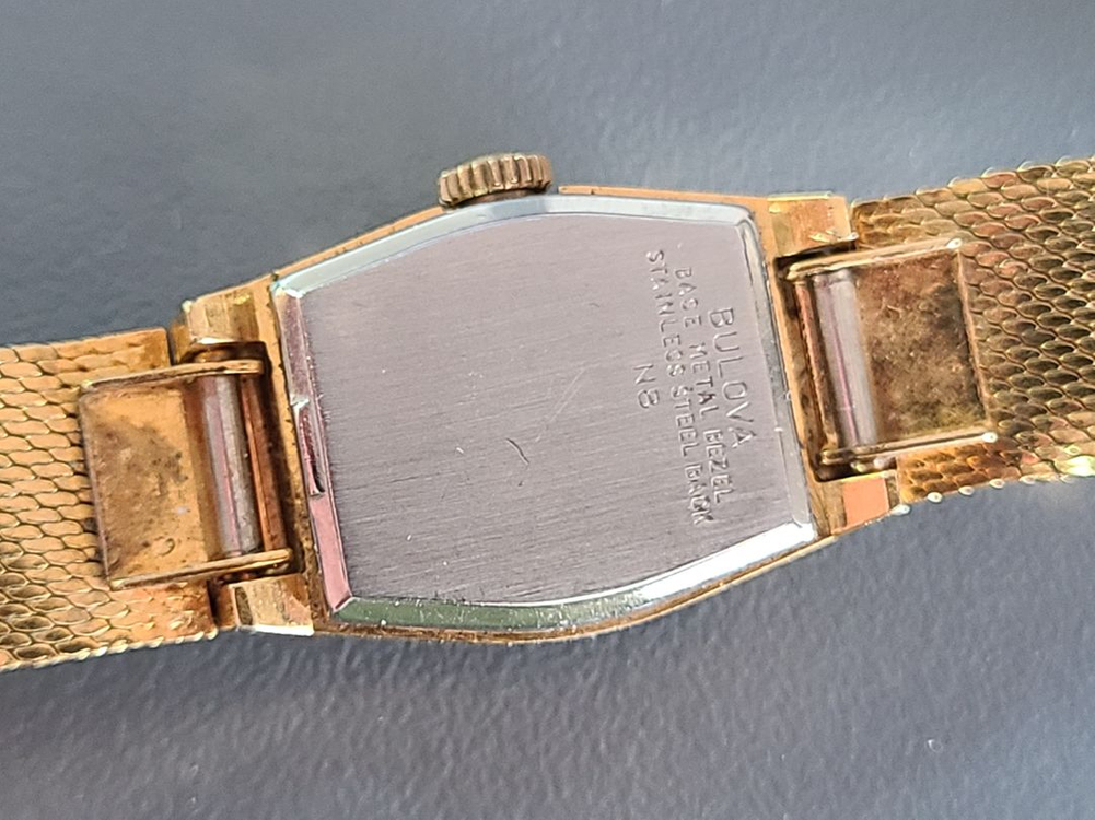 부로바 bulova 빈티지 여성 시계 중고--2