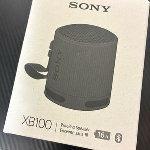 소니 블루투스 스피커 XB100 블랙 신품급 판매합니다.