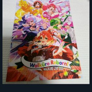 마크로스 델타 왈큐레 리본 2022 공식 팜플렛 이미지