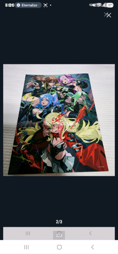 마크로스 델타 왈큐레 리본 2022 공식 팜플렛 이미지