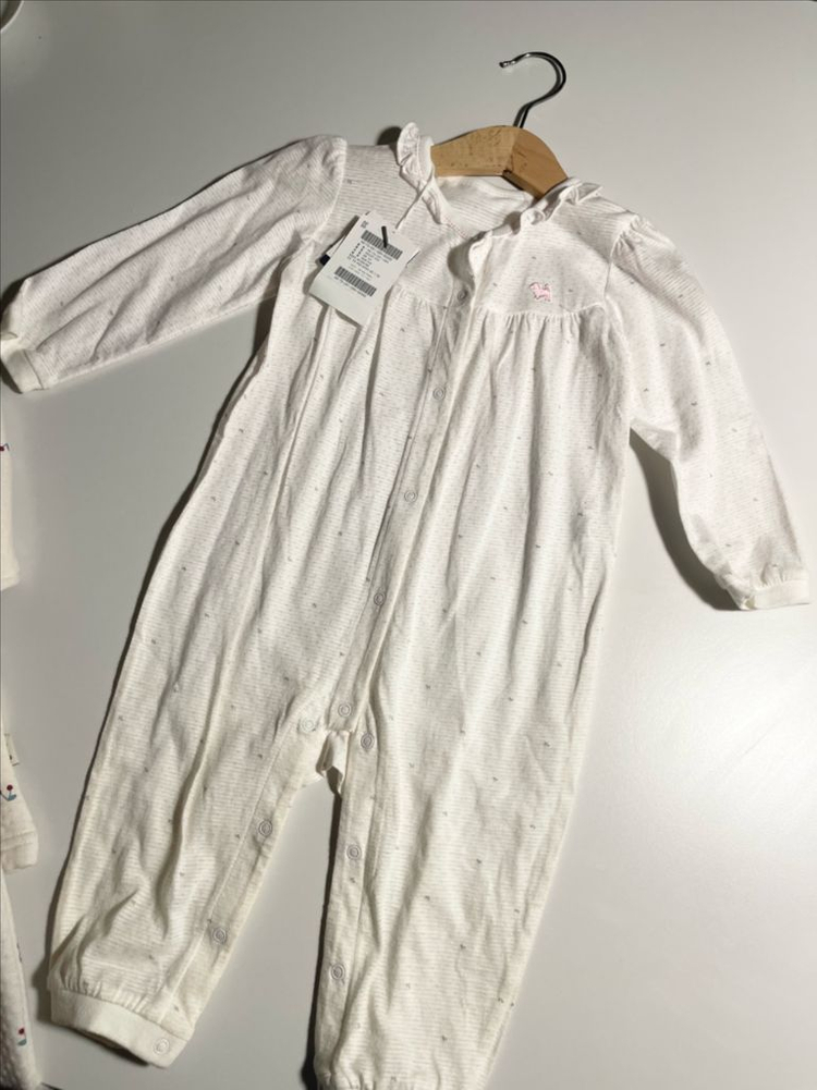 출산준비물 아기옷 신생아옷 블루독 밍크뮤 압소바 등 (75~100)--4