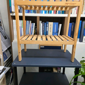 모멘트원목2단협탁