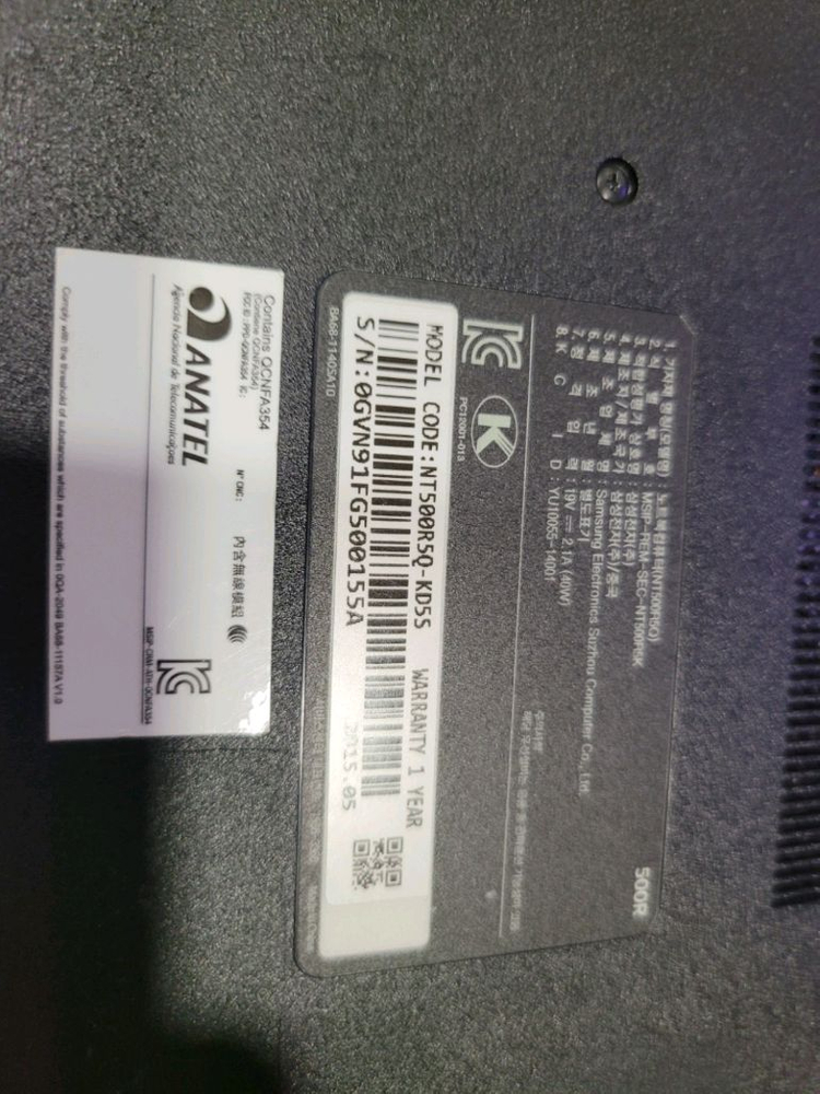 노트북 i5-5200U 4GB--4