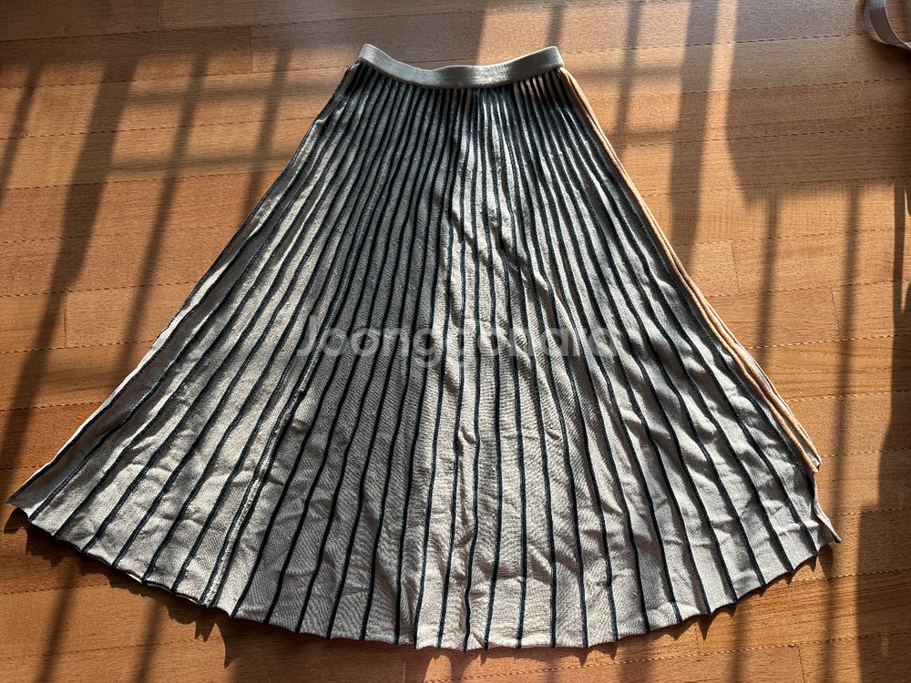 한섬 시스템 니트 스커트 66사이즈--4