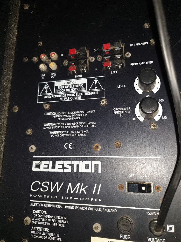 파워드라이브 서브우퍼 + 스피커 세트--1