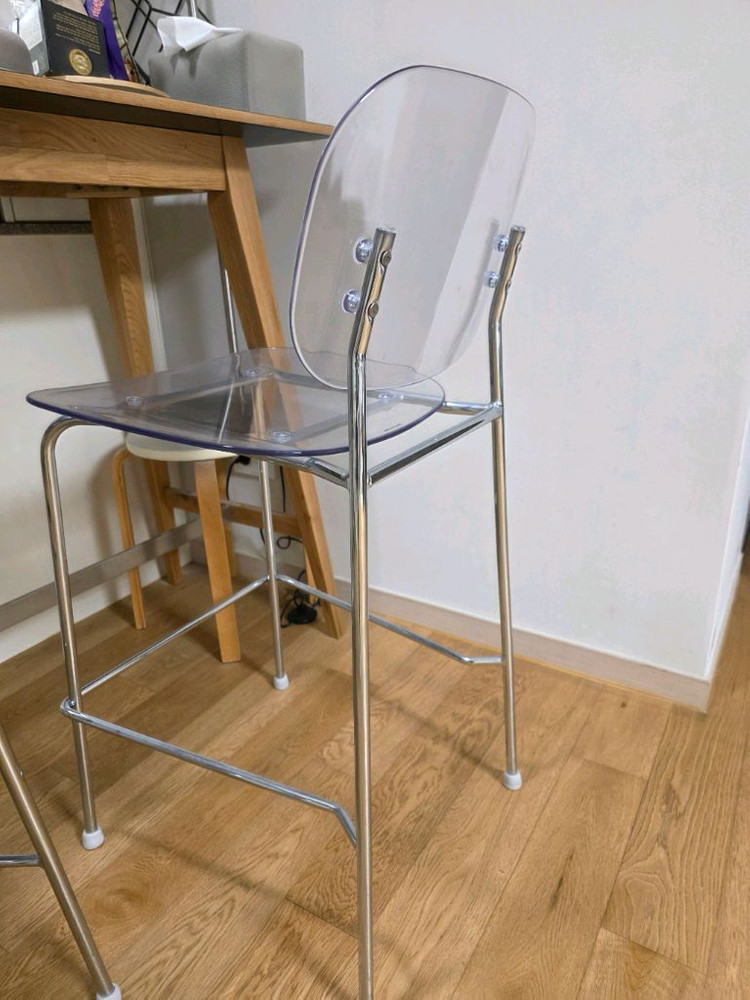 원목 바테이블 의자 세트 이미지