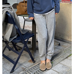 디그리스 Digris 홀리 조거팬츠(울캐시미어 니트 팬츠)