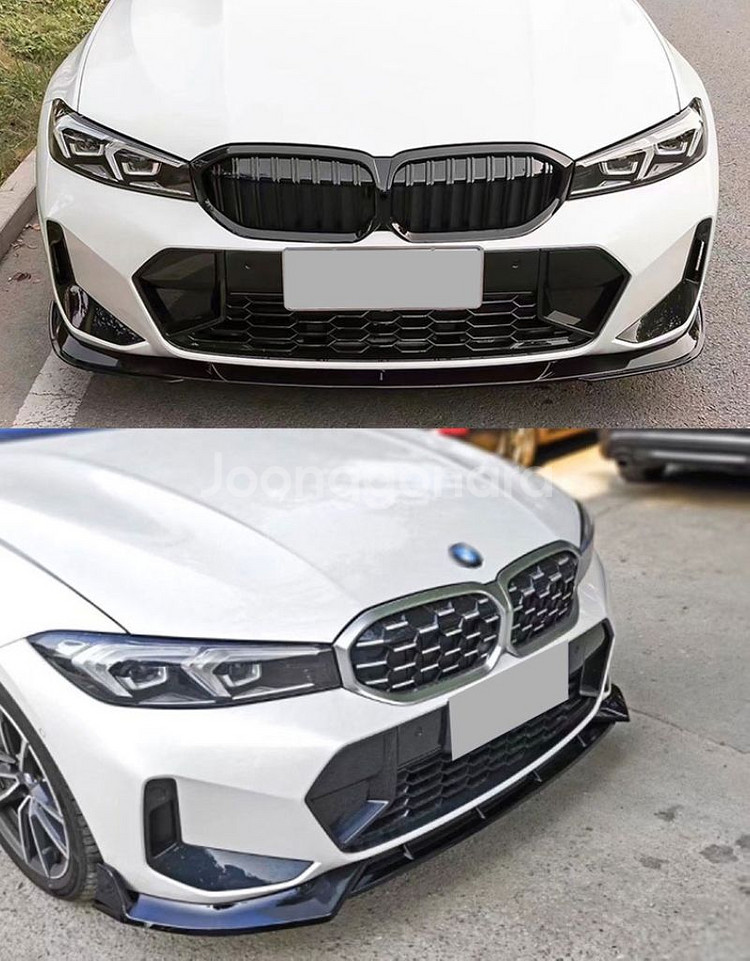 BMW 3시리즈 G20 프론트립 사이드립 디퓨저 바디킷--3