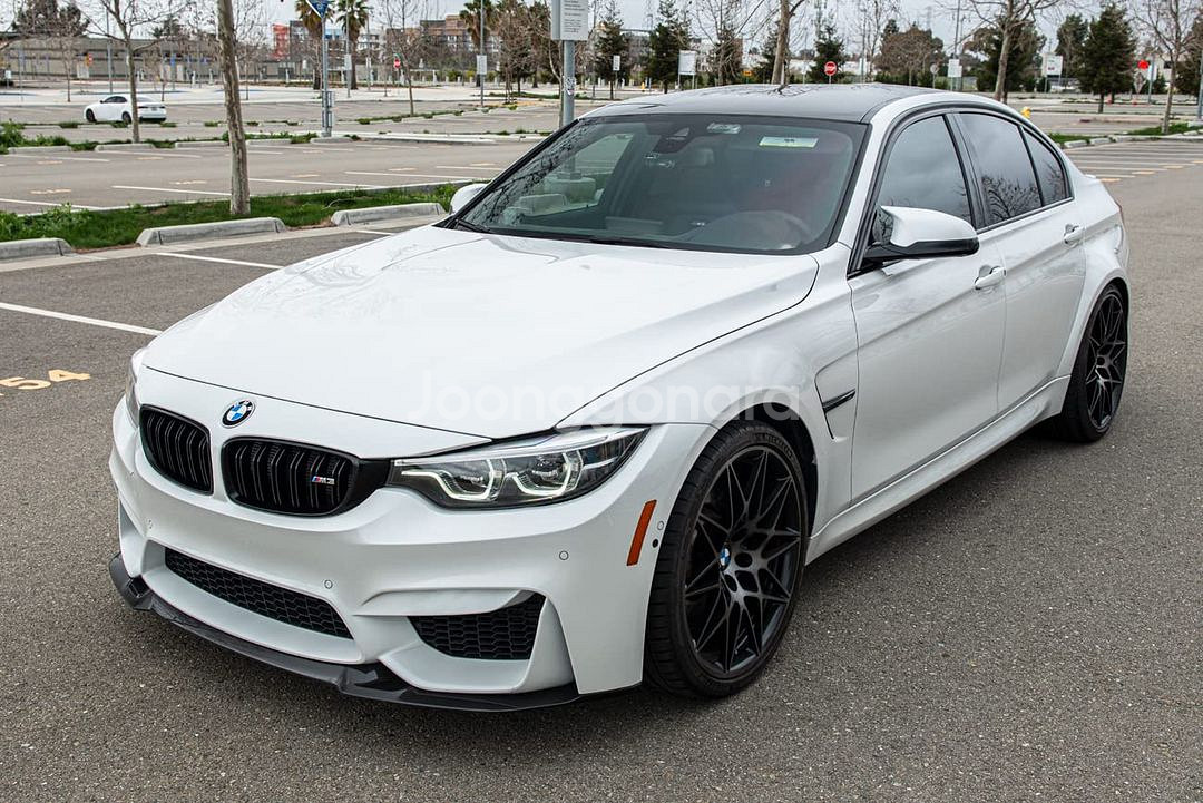 BMW M3 M4 F80 F82 F83 프론트립 바디킷--1