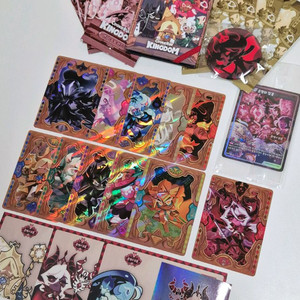 쿠키런 킹덤 포토카드 어둠마녀 포함 올클리어 세트 이미지