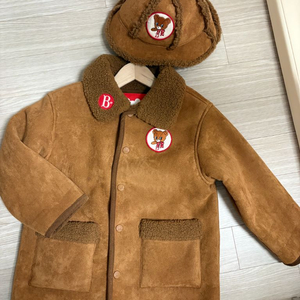 베베드피노 바바베어 무스탕 모자세트 120사이즈