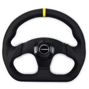 TYPE-R 블랙 스티어링 휠 13인치 이미지