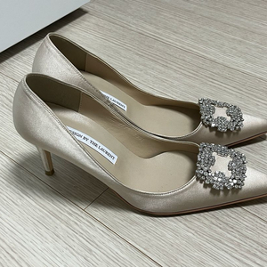 더로랑 베컴 브라이덜 라이트베이지 225mm 7cm 웨딩슈즈