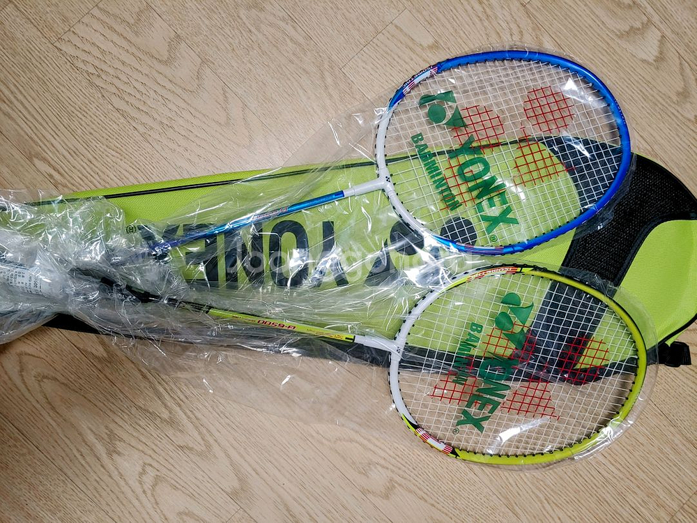 요넥스 배트민턴 라켓 B6500I 2p 케이스 포함 새상품 운동기구 유산소 헬스--1