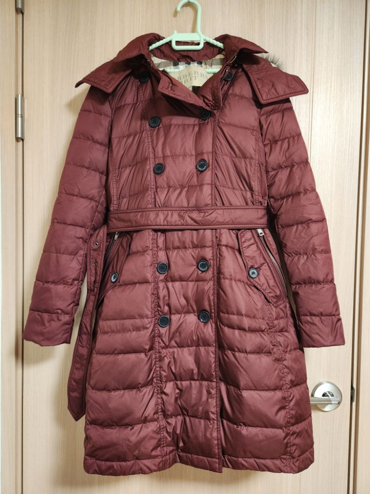 버버리스포츠 여자구스다운패딩잠바S--0