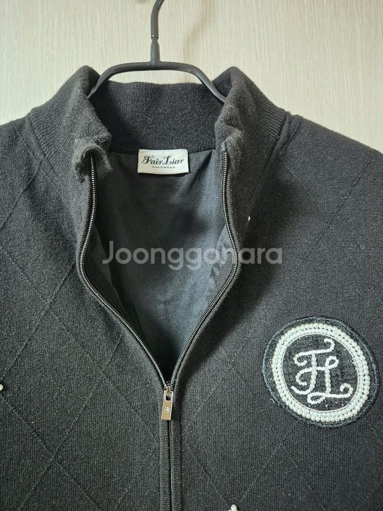 (새제품) 페어라이어 방풍 캐시미어 니트집업 M (22년)--5