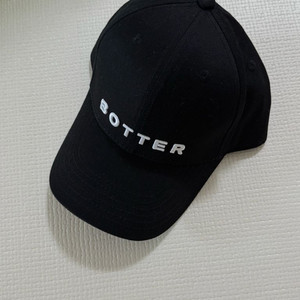 새상품) 보터 클래식 캡 볼캡 블랙 botter