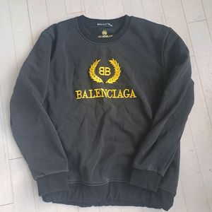 발렌시아가 BB 로고 맨투맨