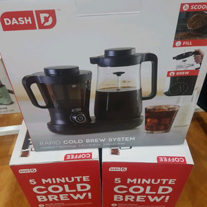 DASH 콜드브루 커피 메이커 새제품