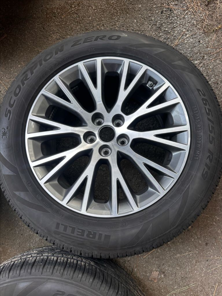 19인치 순정 휠타이어 세트--4