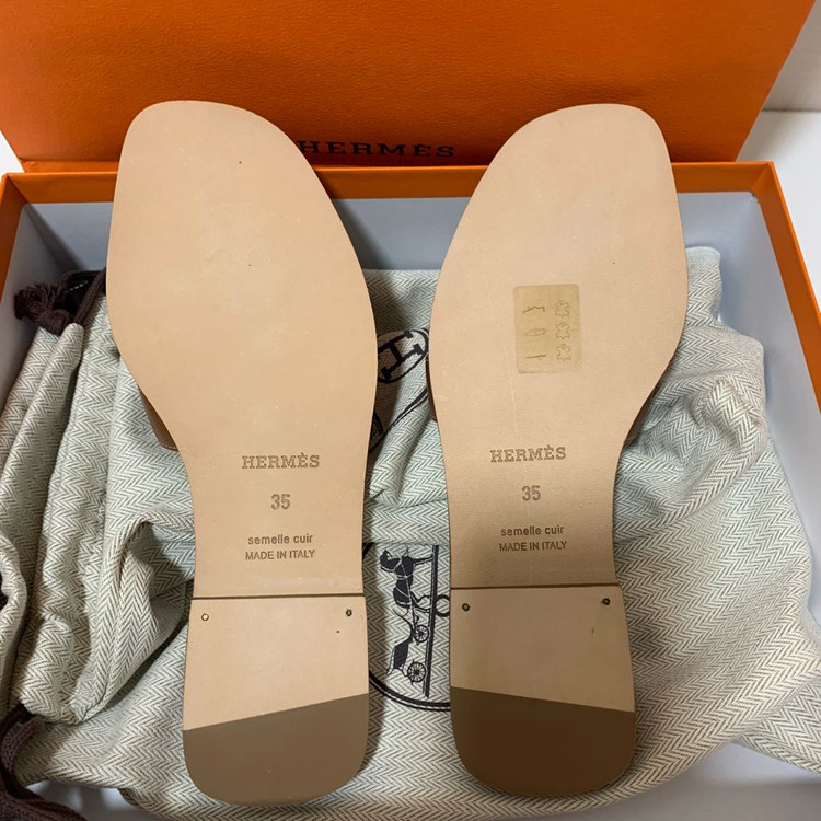에르메스 오란 골드 35 새제품--2