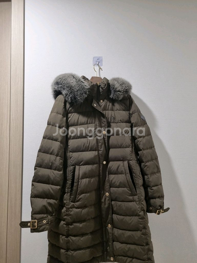 헤지스골프 폭스퍼 구스다운 패딩--1