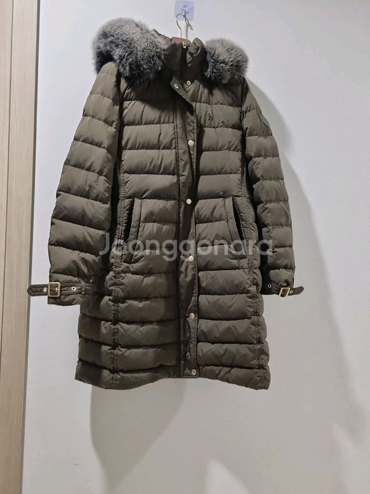 헤지스골프 폭스퍼 구스다운 패딩--2