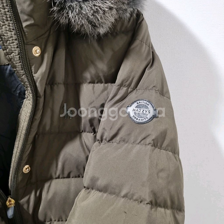 헤지스골프 폭스퍼 구스다운 패딩--3