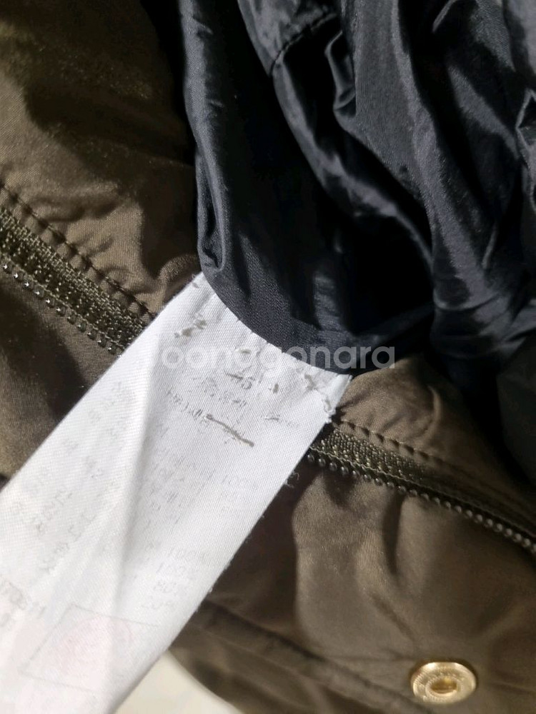 헤지스골프 폭스퍼 구스다운 패딩--6