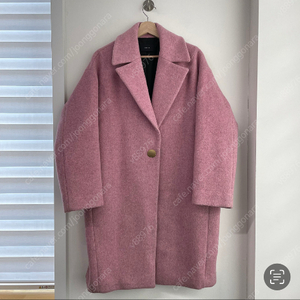 시스템 핑크 캐시미어 코트 160