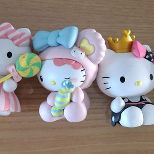 키티 피규어 일괄 탁뽀