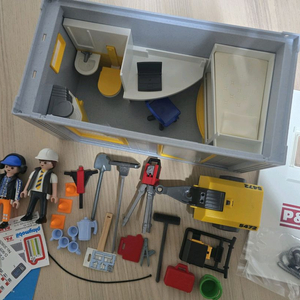 개봉)플레이모빌9843 애드온 건설 컨테이너