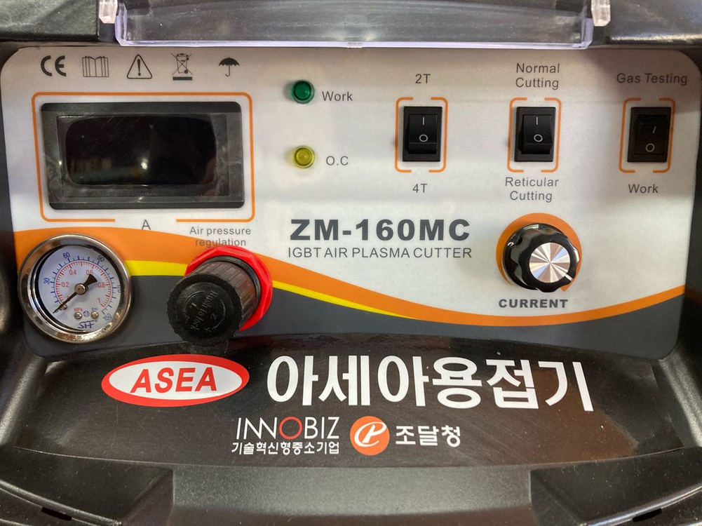 아세아 플라즈마 절단기 삼상 ZM-160MC 이미지