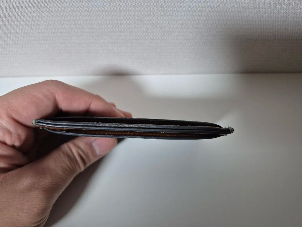 셀린느 정품 트리옹프 캔버스 카드 지갑 카드홀더 팝니다 이미지