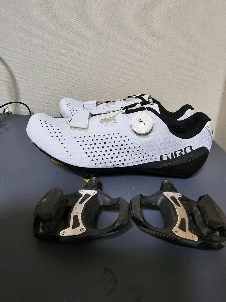 지로 카뎃 로드 클릿슈즈 41(255-260) & 시마노클릿 페달(550)--1