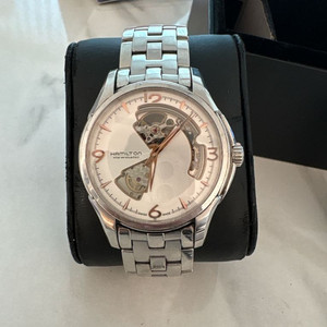 해밀턴 재즈마스터 오픈하트 시계