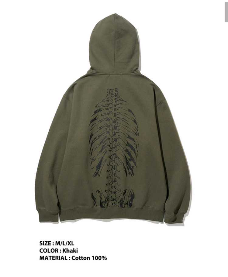 낫포너드 백본 풀오버 후드티 L사이즈--3