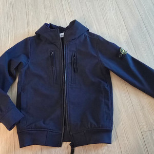 스톤아일랜드키즈8y 포켓후드집업 네이비 택포