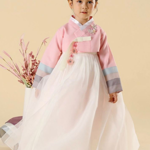 (새상품) 여아 아동 한복 8호