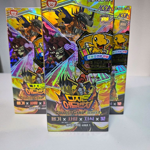 디지몬 콜렉팅 카드 3박스 일괄