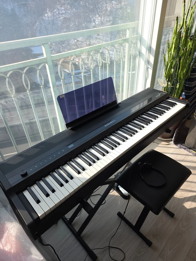 목건반 커즈와일 MPS120 + 페달 + 헤드폰 + 스탠드 + 의자 + 덥게 + 메트로놈 이미지